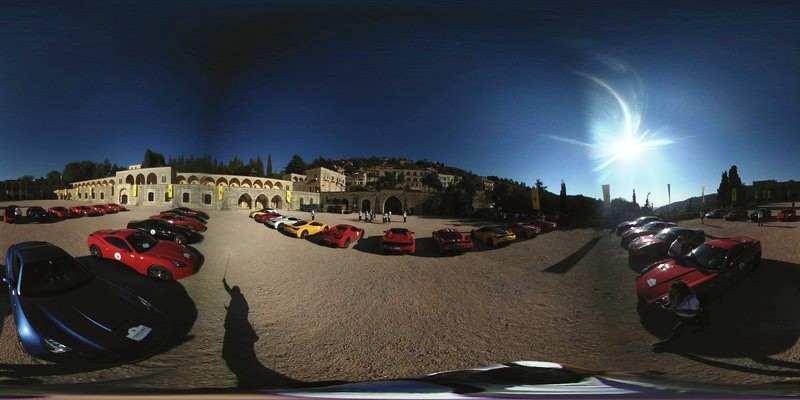 Ferrari Panorama Lebanon 2016 Ride